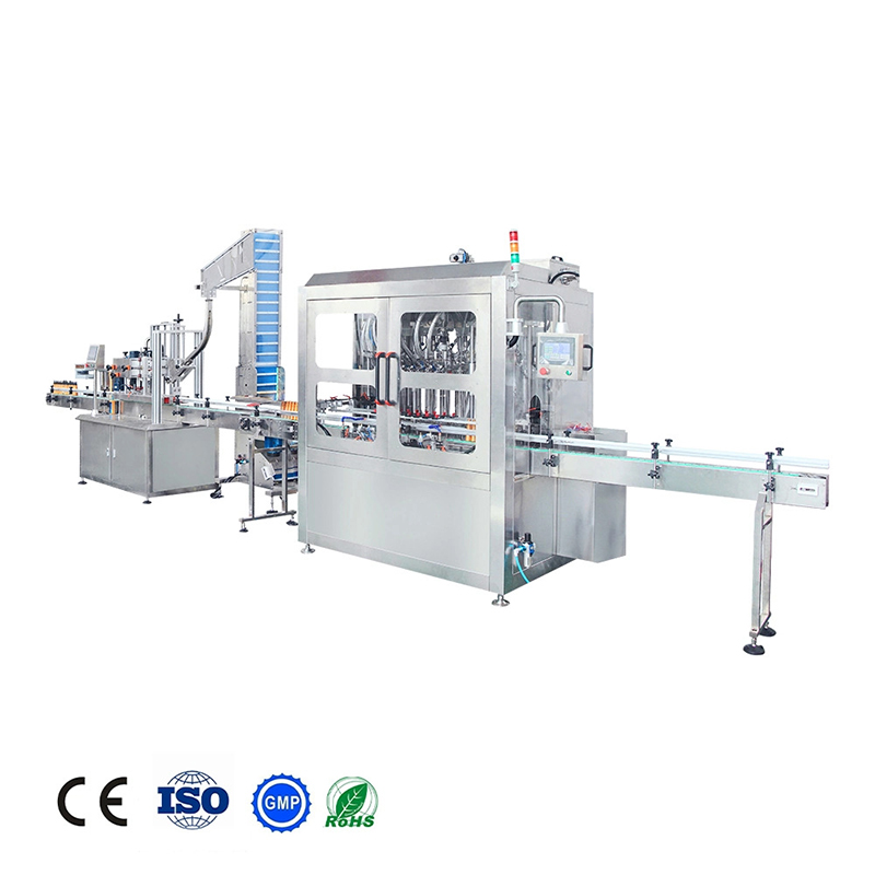 Industriële flessenvulmachine